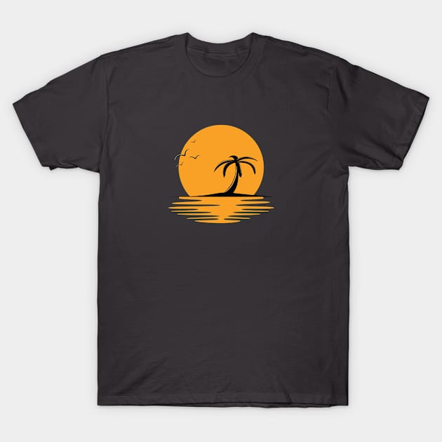 Beautiful Sunset T-Shirt by Travelite Design